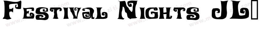 Festival Nights JL字体转换
